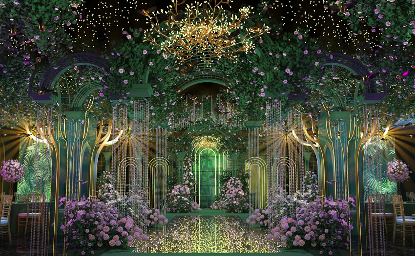 任城奇妙森林婚礼堂效果展示